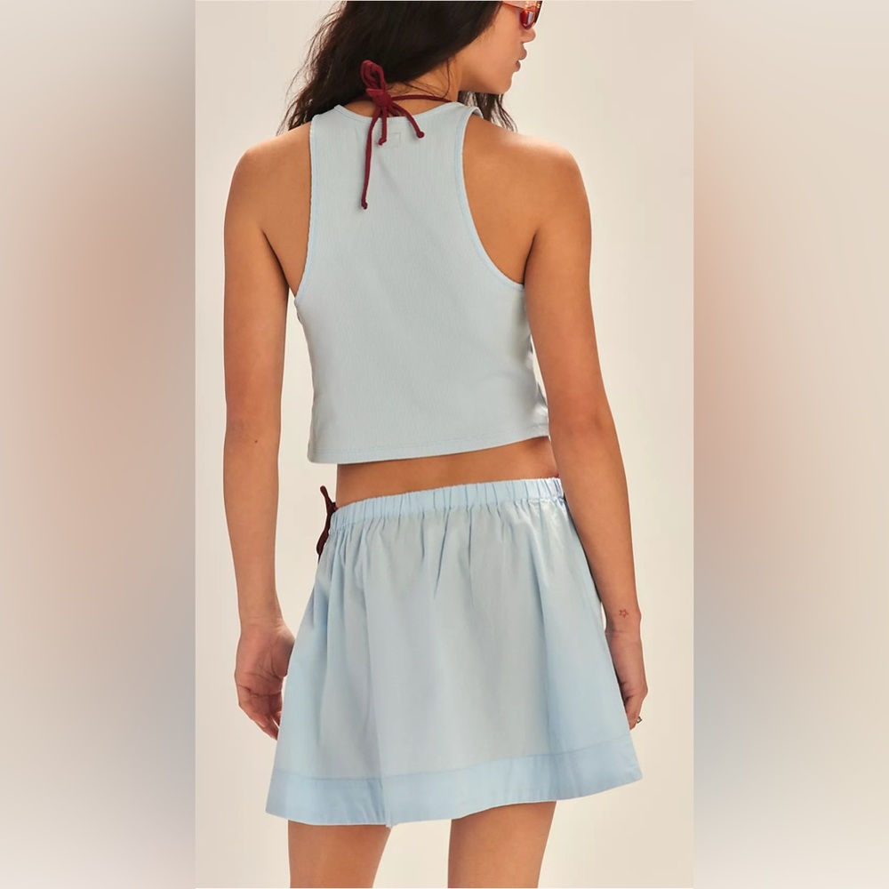 NWT Free People Milani Set, Light Blue, size XL - Picture 2 of 3